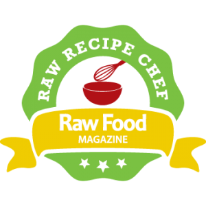 Raw Food Magazine Recipe contributor badge