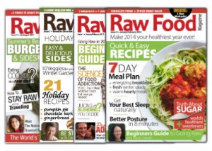raw food magazine issues