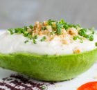Avocados Stuffed With Tangy Cashew Cream