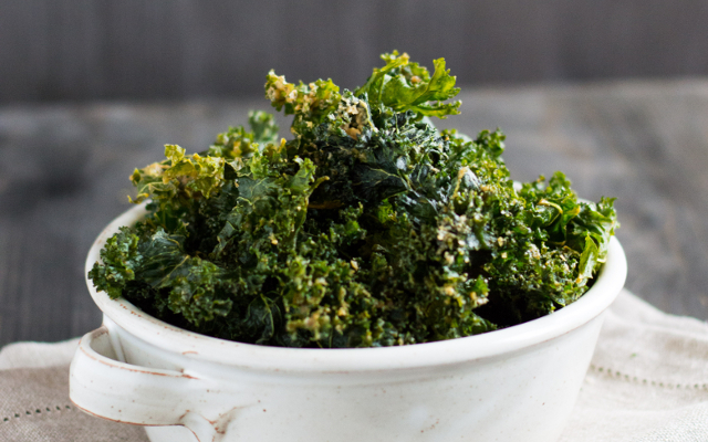 Marinated Miso Kale Chips