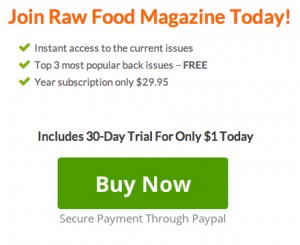 raw food magazine subscription