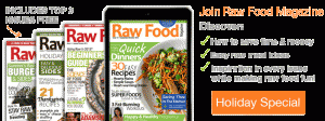 Raw Food Magazine Includes Raw Food Recipes