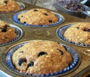 Lavender Blueberry Muffins