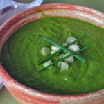 Spinach and Carrot Green Soup