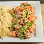 Asian Zing Stir Fry with Parsnip Rice