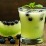 Blueberry Honeydew Agua Fresca