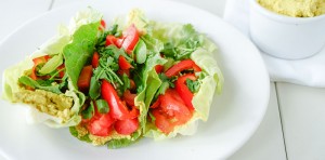 eggless salad wrap