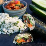Nori Sushi Rolls With Sunflower Mayo