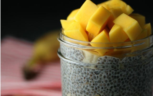 Chia Seed and Fruit Breakfast Pudding FTR
