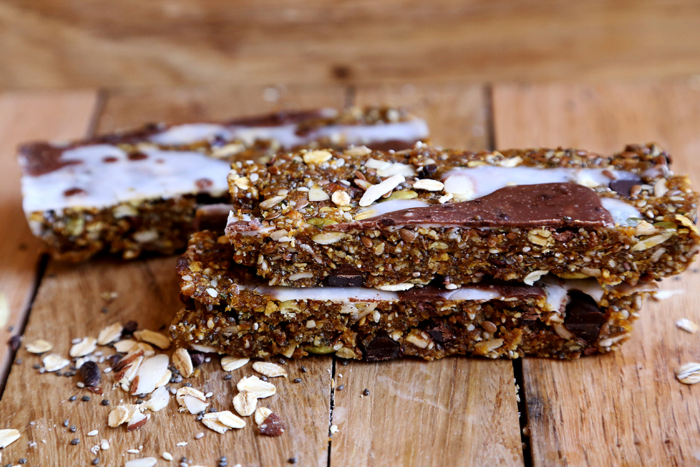 Nuts and Seeds Granola Bars