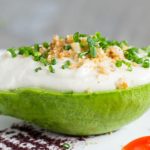 Avocados Stuffed With Tangy Cashew Cream