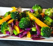 Colorful Pepper & Broccoli  Salad