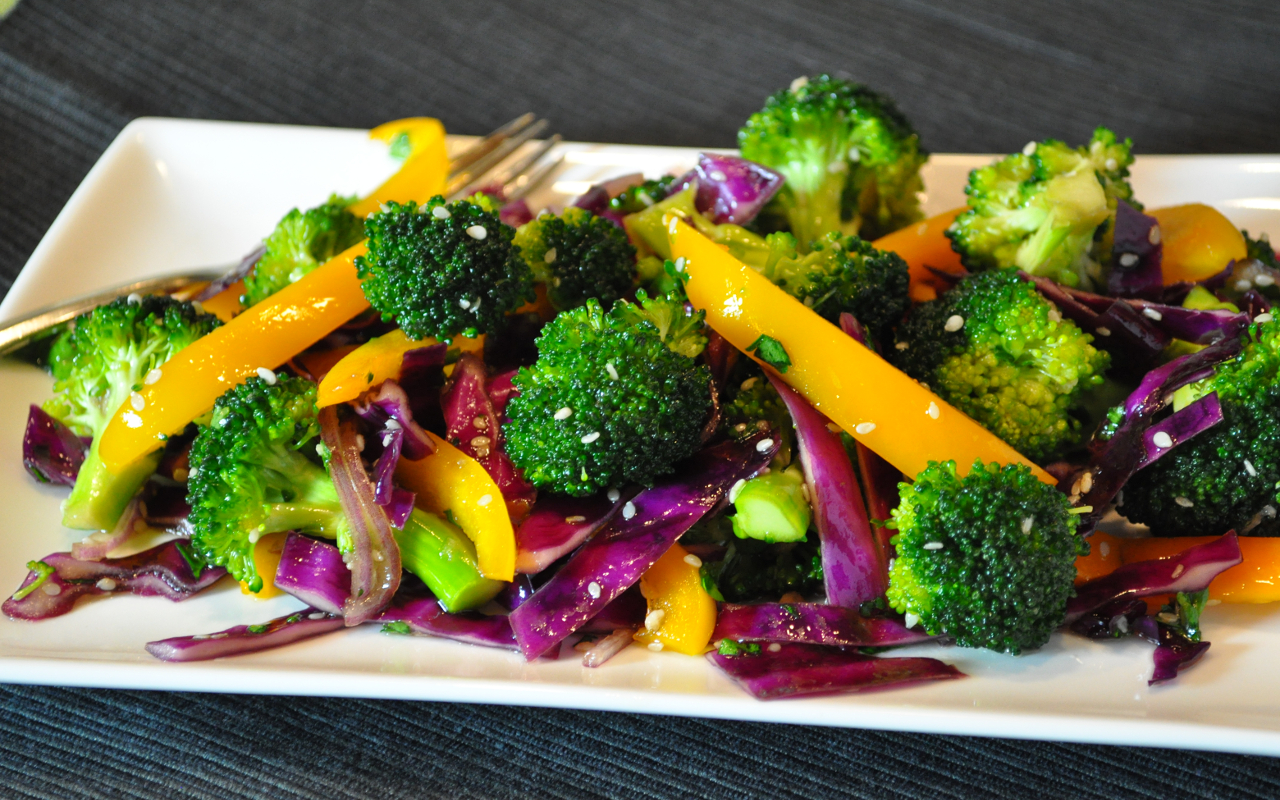 Broccoli Pepper Salad FTR