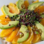Avocado Orange Sunburst Salad