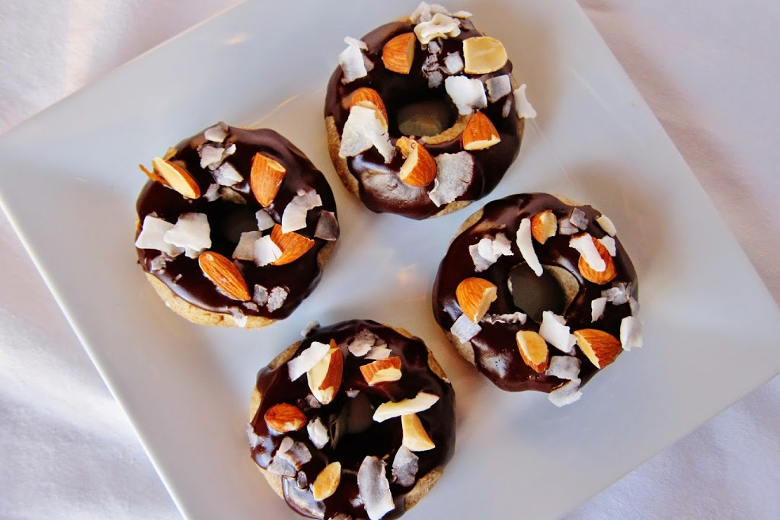 chocolate-almond-coconut-donuts-raw