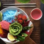 Raw Vegan Rainbow Miso Beet Bowl