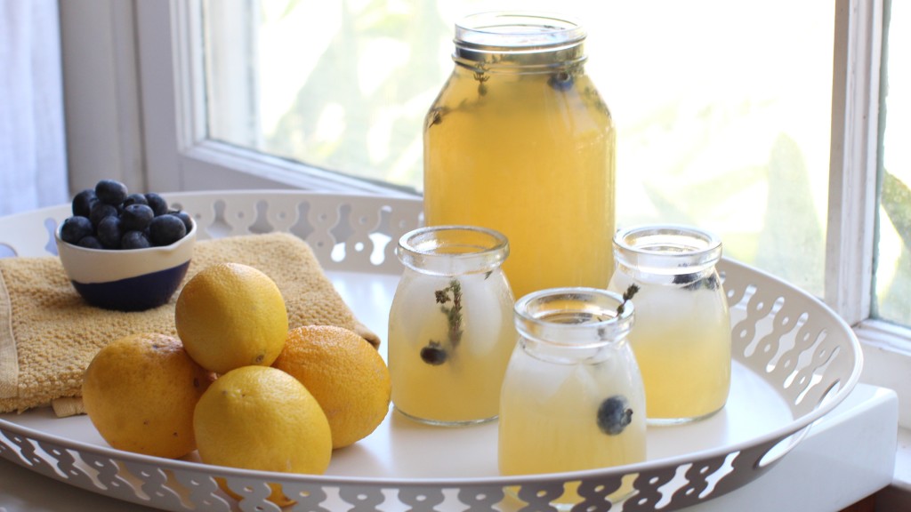 Blueberry Thyme Meyer Lemonade