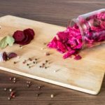 Beet Kraut with Ginger and Garlic